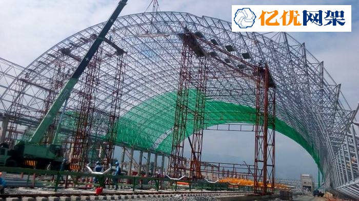 石首干煤棚网架