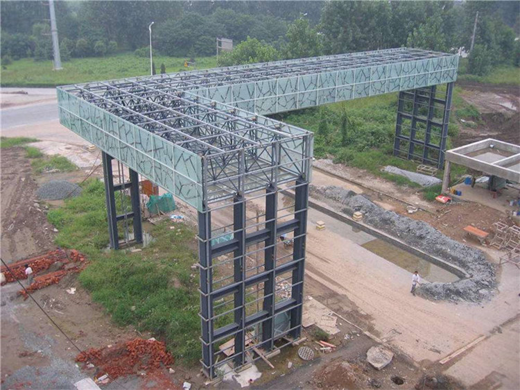 石首收费站网架